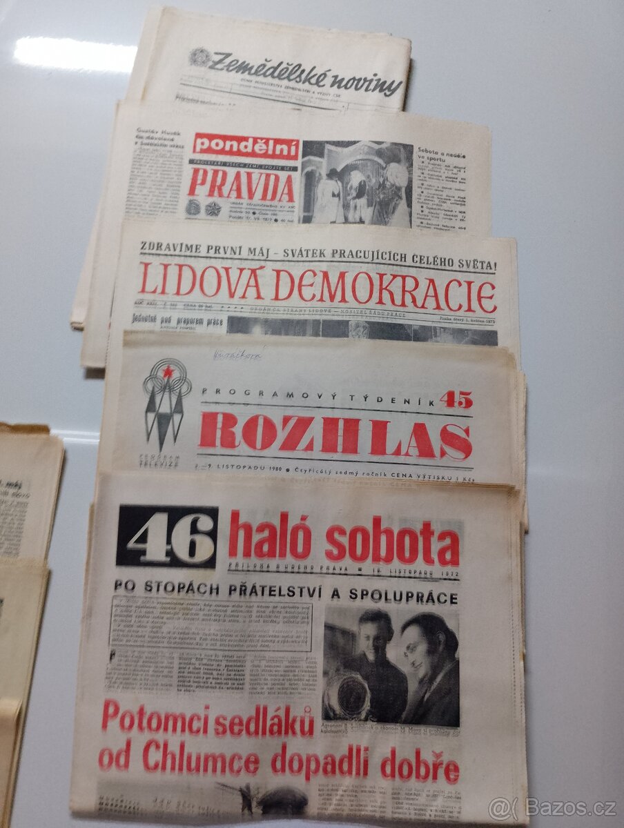 Noviny různé - 2