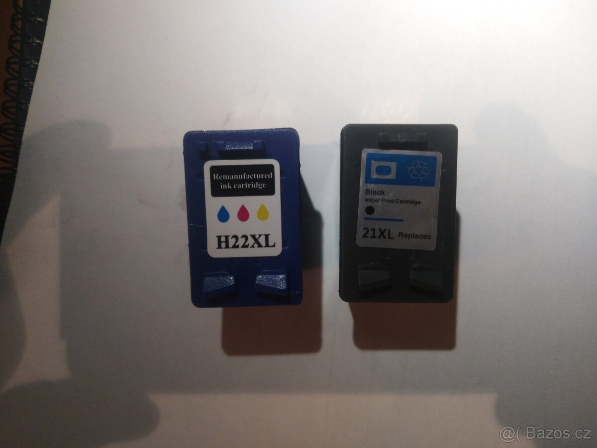 náplně HP 21 a 22 - 2