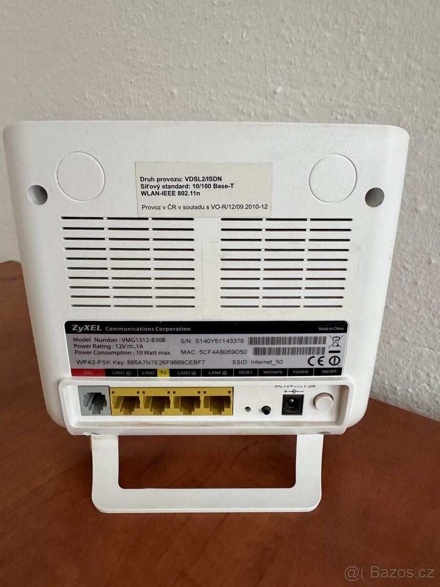 ZyXEL VMG1312-B30B WiFi router / VDSL2 modem - 2