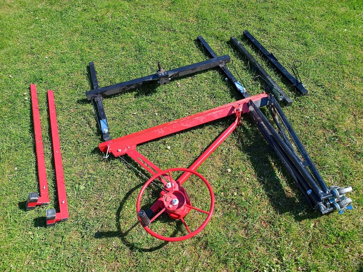 Zvedák SDK + přebytky ze stavby - 2