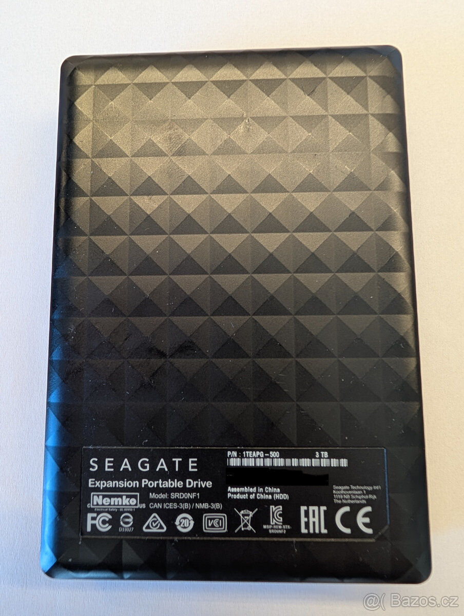 Externí pevný disk Seagate Expansion Portable 3TB - 2