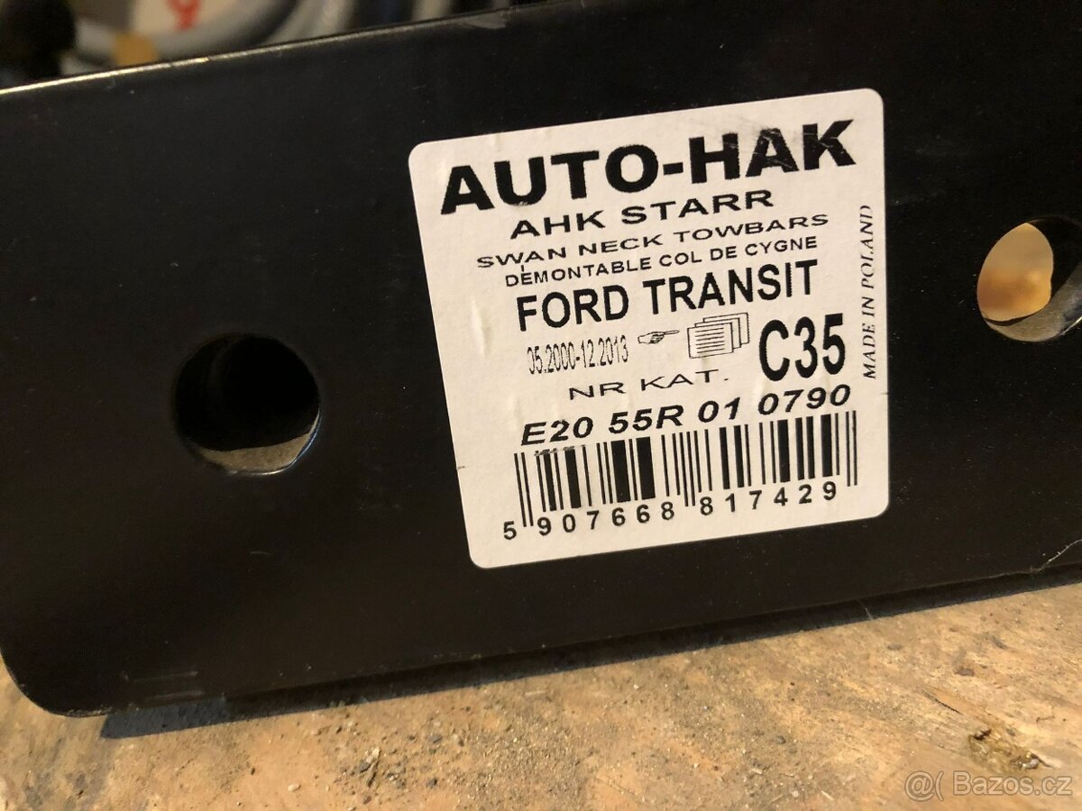Prodám tažné zařízení AUTO-HAK pro Ford Transit (2000–2013) - 2