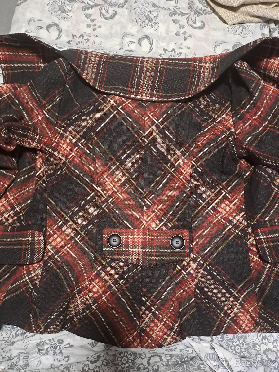 Dámský elegantní podzimní kabátek vel. 34-36 zn. Zara - 2