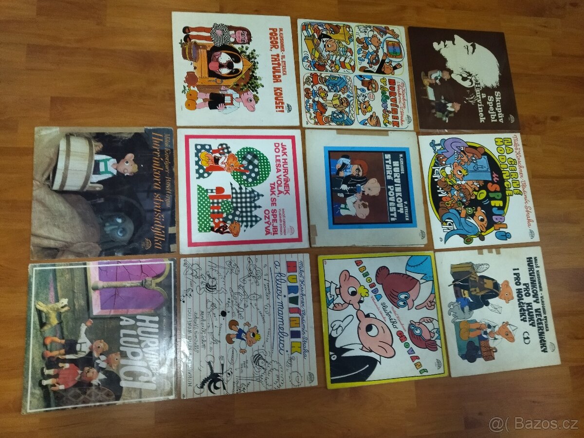 7x LP Hurvínek - i jednotlivě - AKTUALIZACE - 2