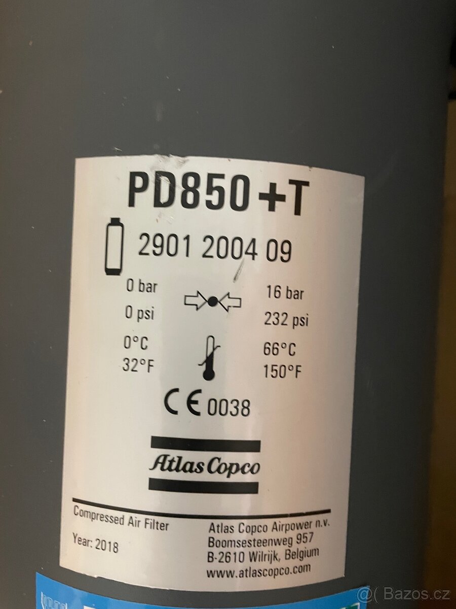 Olejové koalescenční filtry Atlas Copco - 2