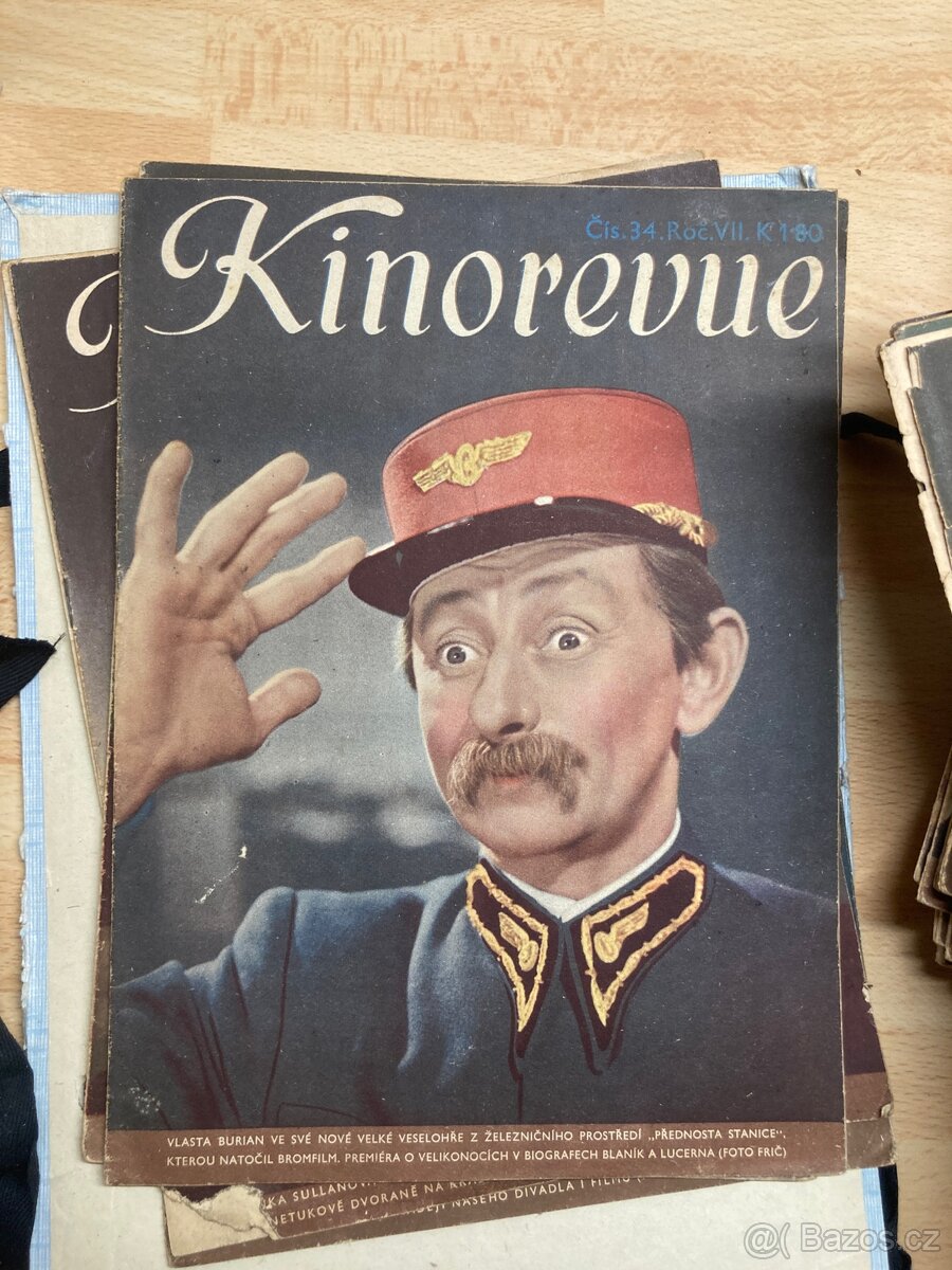 126 původních výtisků Kinorevue 1936 –1941 - 2