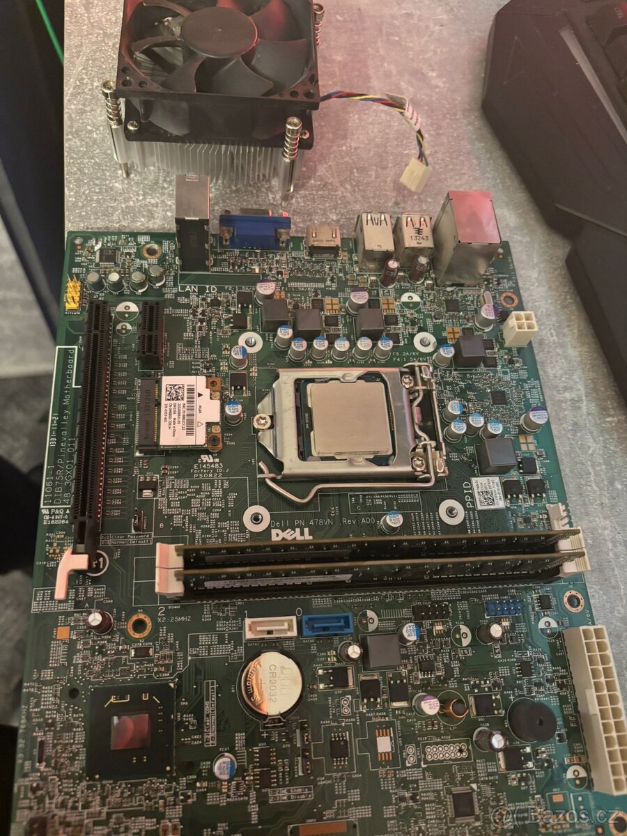 Dell MB + Intel i5 / i3 + 8 GB DDR3 + WiFi + chladič - 2