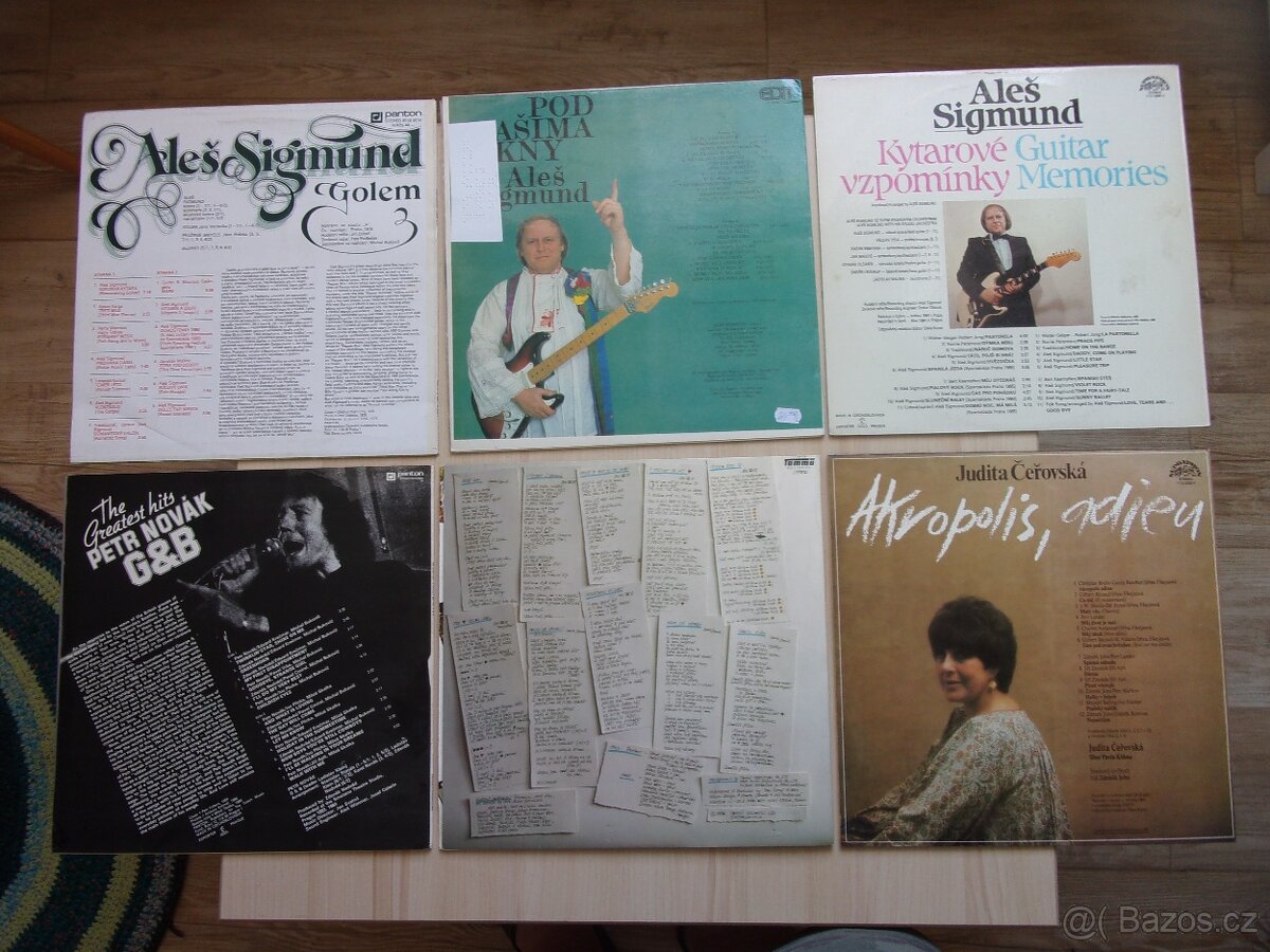 6x LP GRAMOFONOVÁ DESKA - BEAT, POP, ROCK... - 2