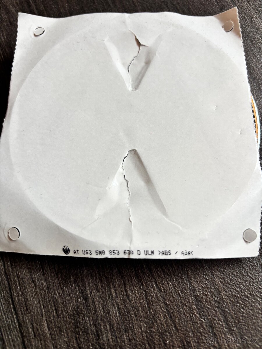 Znak VW - Volkswagen Golf - Passat 110mm - 2