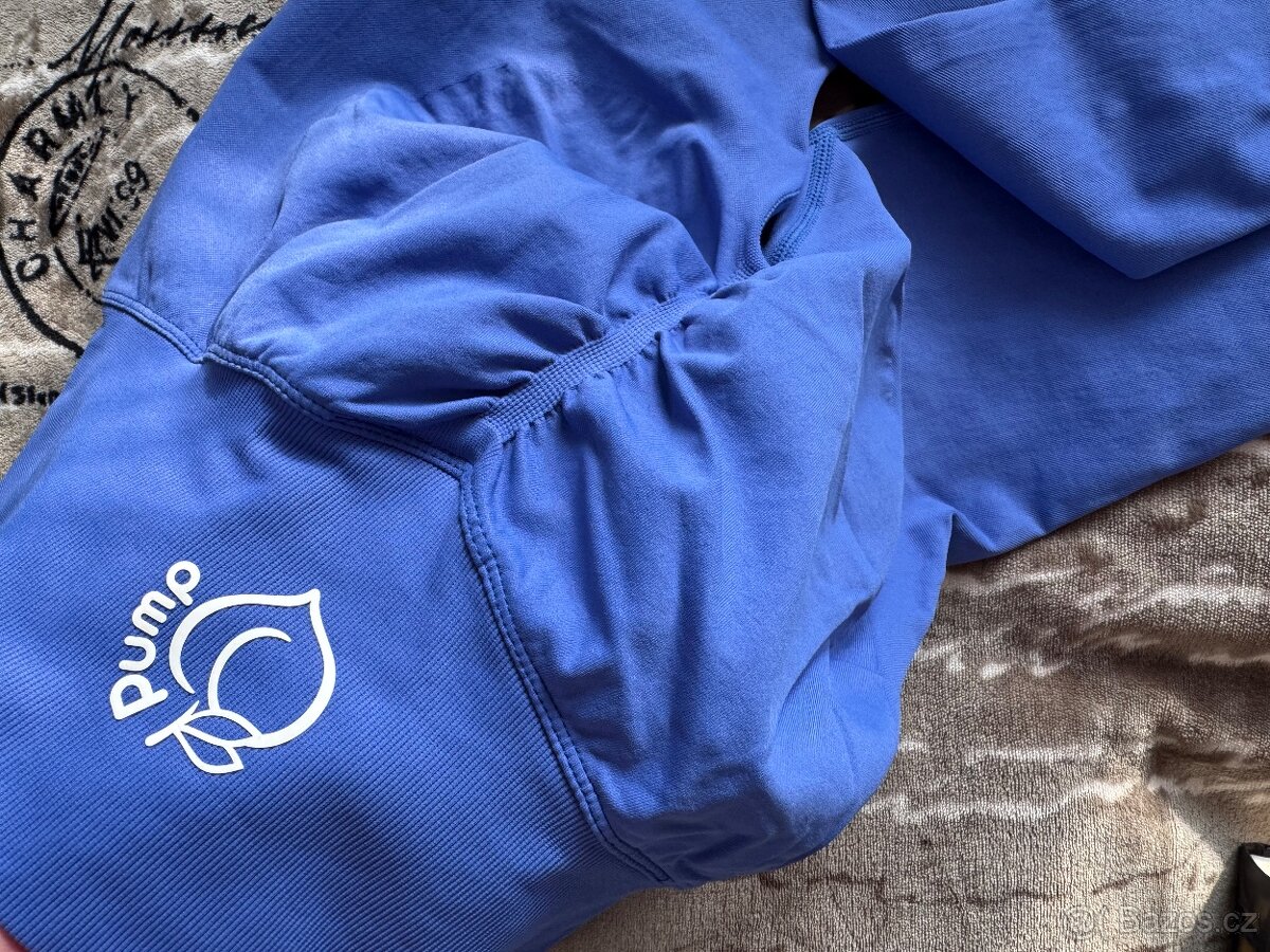 Dámské legíny Peach Pump sytě modré - 2