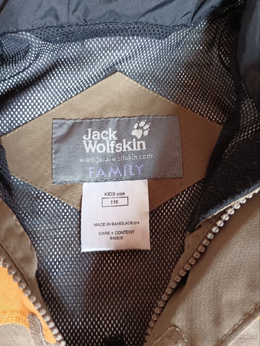 Dětská značková bunda Jack wolfskin - 2