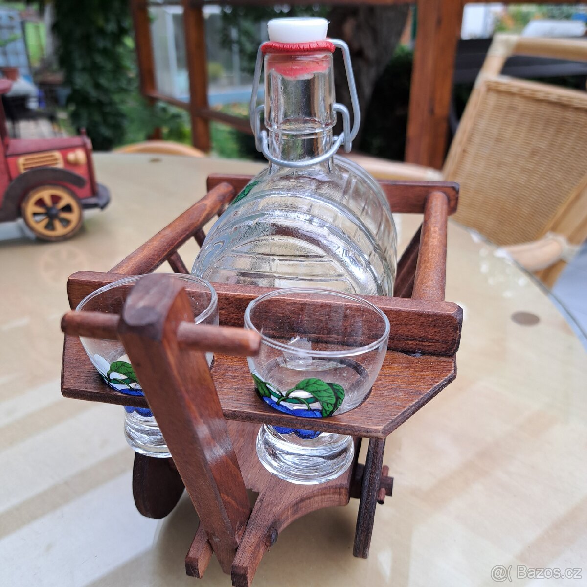 Soudek na pálenky v žebřiňáku. - 2