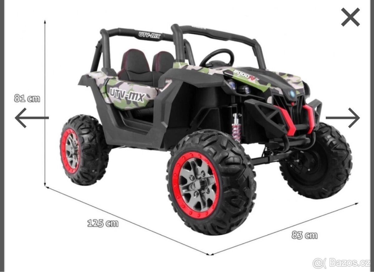 Elektrické autíčko Buggy SuperStar 4x4 - 2