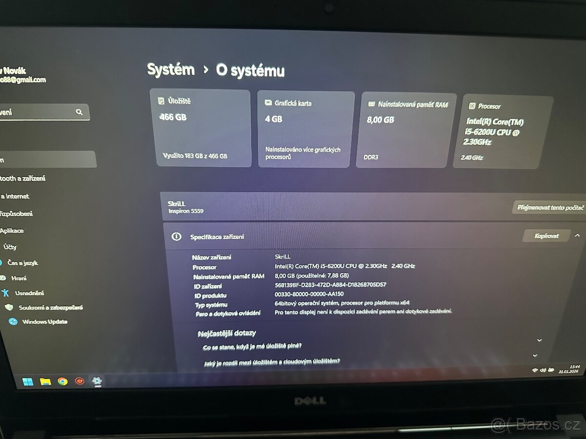 Dell inspirion 5559 - 2