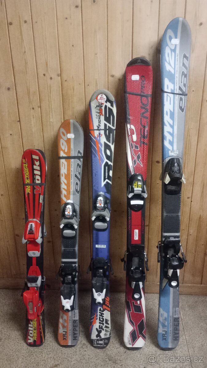 Dětské lyže za 800,-Kč/pár - 2