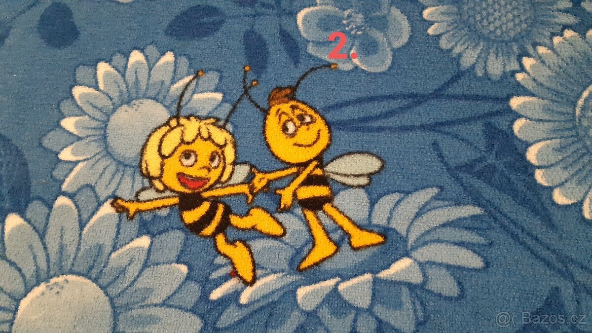 Metrážový koberec VČELKA MÁJA 5.85m×3.84m - 2