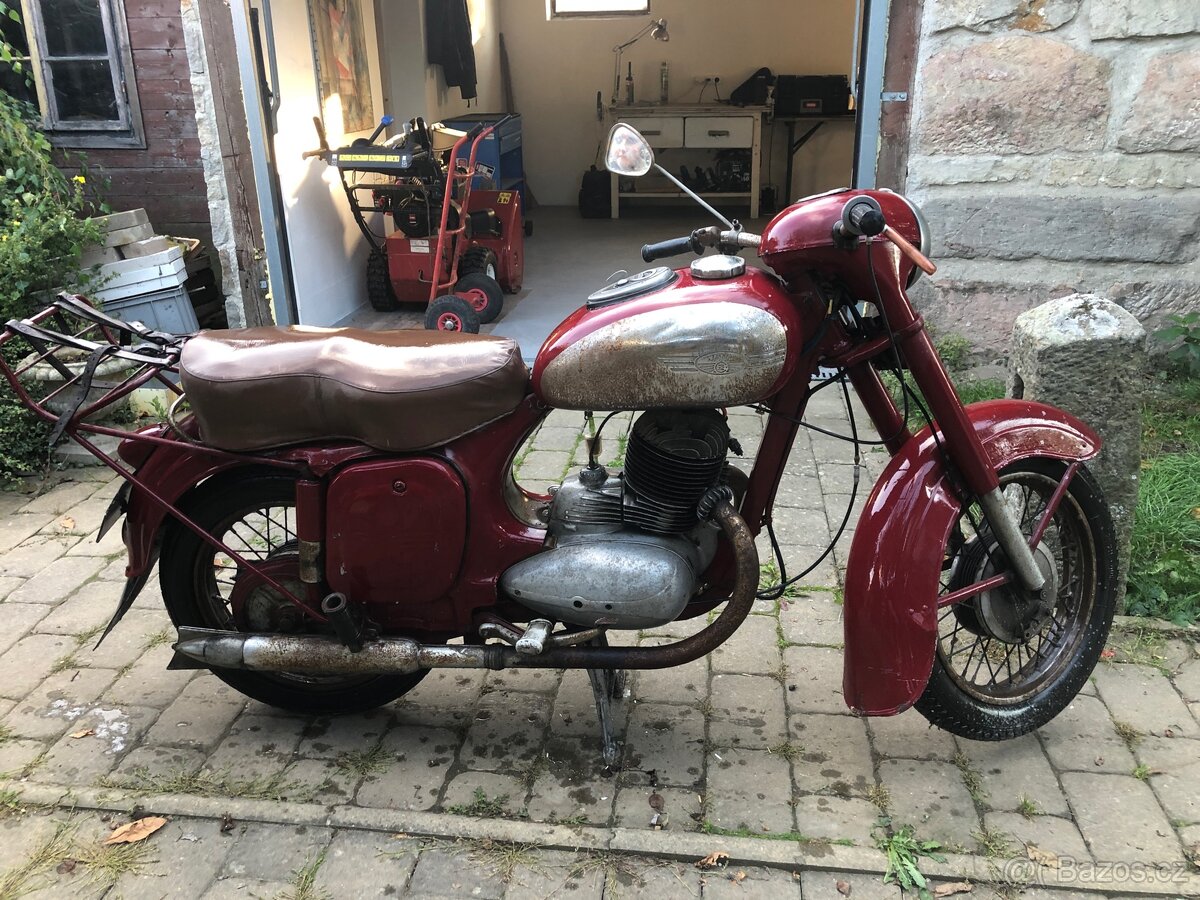 Jawa 250, rok 1956 - 2