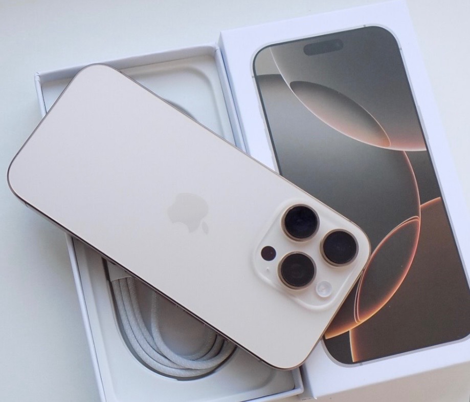 iPhone 16 Pro Desert Titanium BATERIE 100% TOP - 2