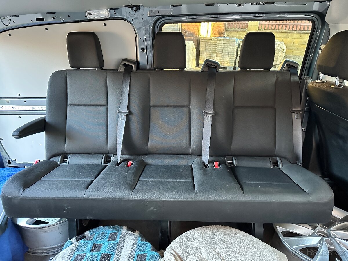 Mercedes Sprinter w907 - sedačka s opěrkami + Isofix - 2