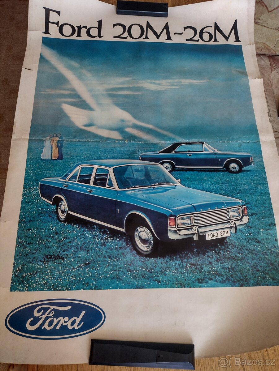Starý plakát Ford - 2