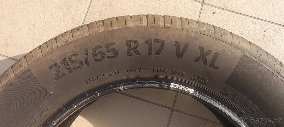 Sada pneumatik Continental 215/65 R17 103V XL - 2