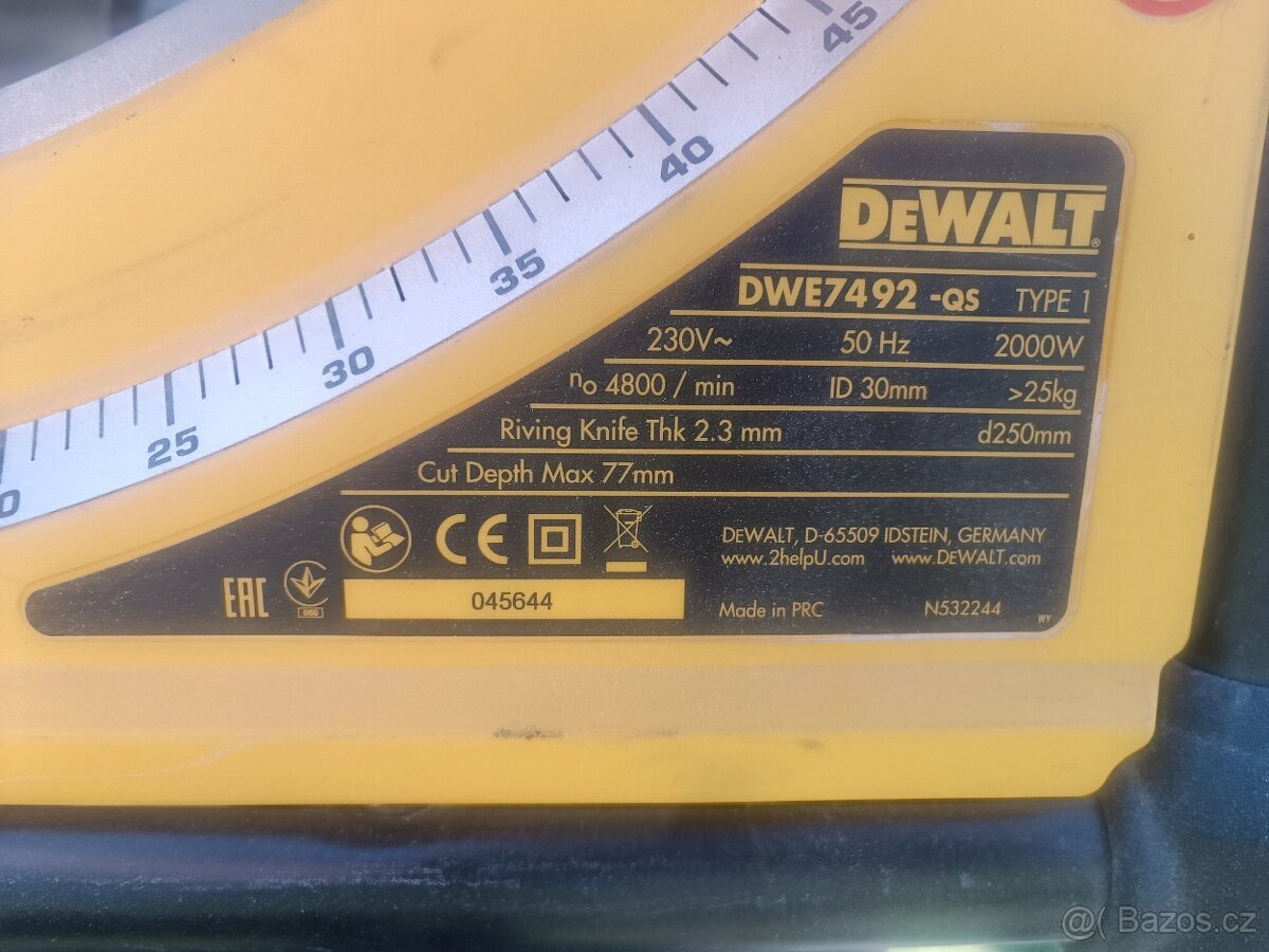 DeWALT 7492 - 2