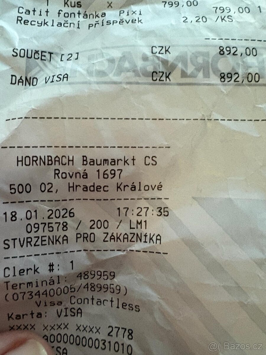 Fontánka pro kočičky - 2