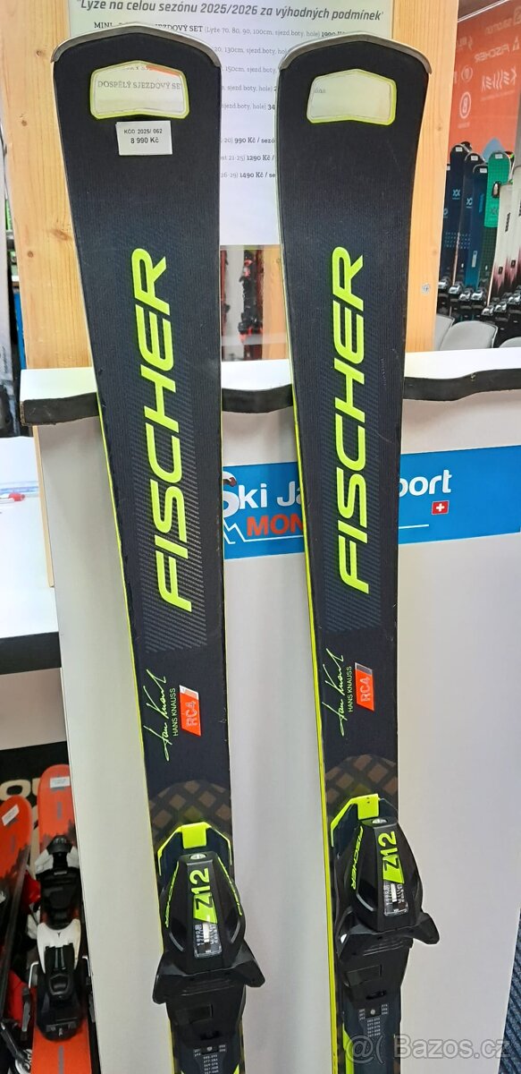 Fischer RC4 WC SC Hans Knaus + vázáním Z12,150cm,2024 - 2