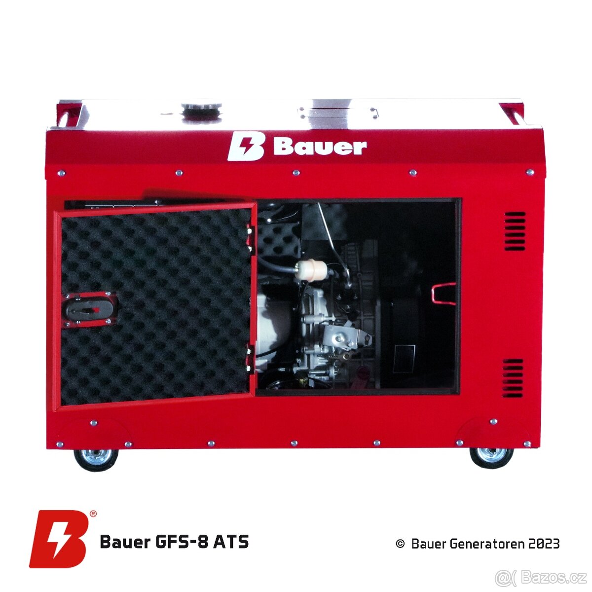 Bauer GFS-8, ATS, 230/400 voltů, nouzový generátor / nouzový - 2