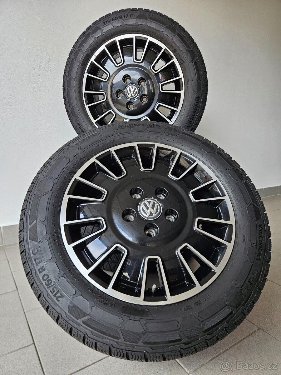 Orig. VW T6 Posada _ Zimní Continental 215/60/17C - 2