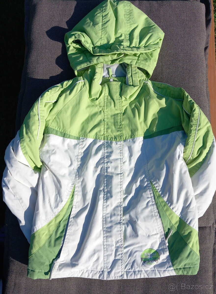 lyžařská/zimní bunda - vel. 134/140 - zánovní - 2