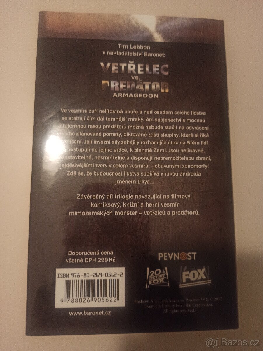 Kniha Vetřelec vs Predátor - Armagedon - 2