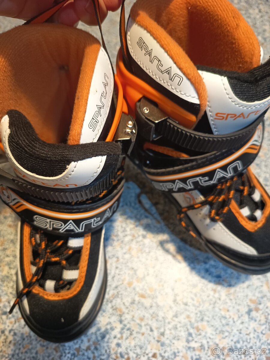 Rostoucí chlapecké brusle Sparťan vel. 30 - 33 - 2