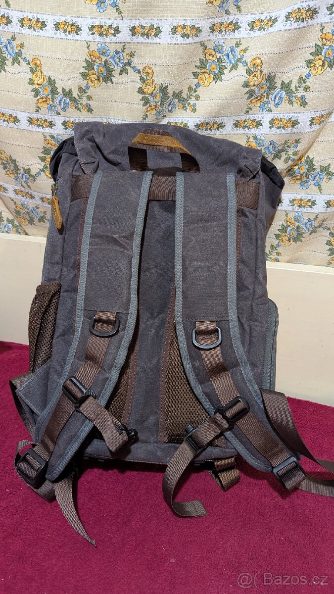 Multifunkční fotografický retro batoh pro Canon, Nikon - 2