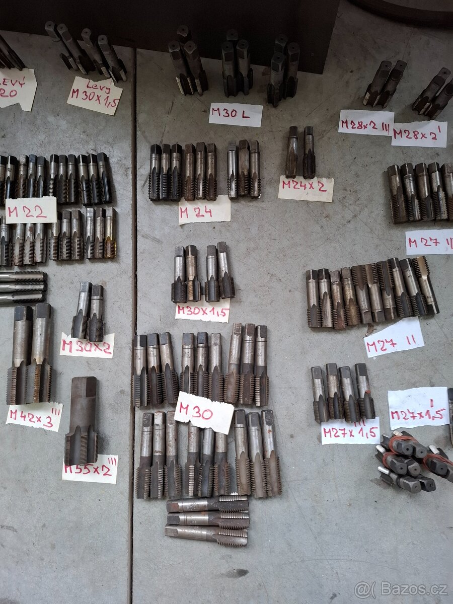 Závitníky M stoupání 1,5-2-3 - 2