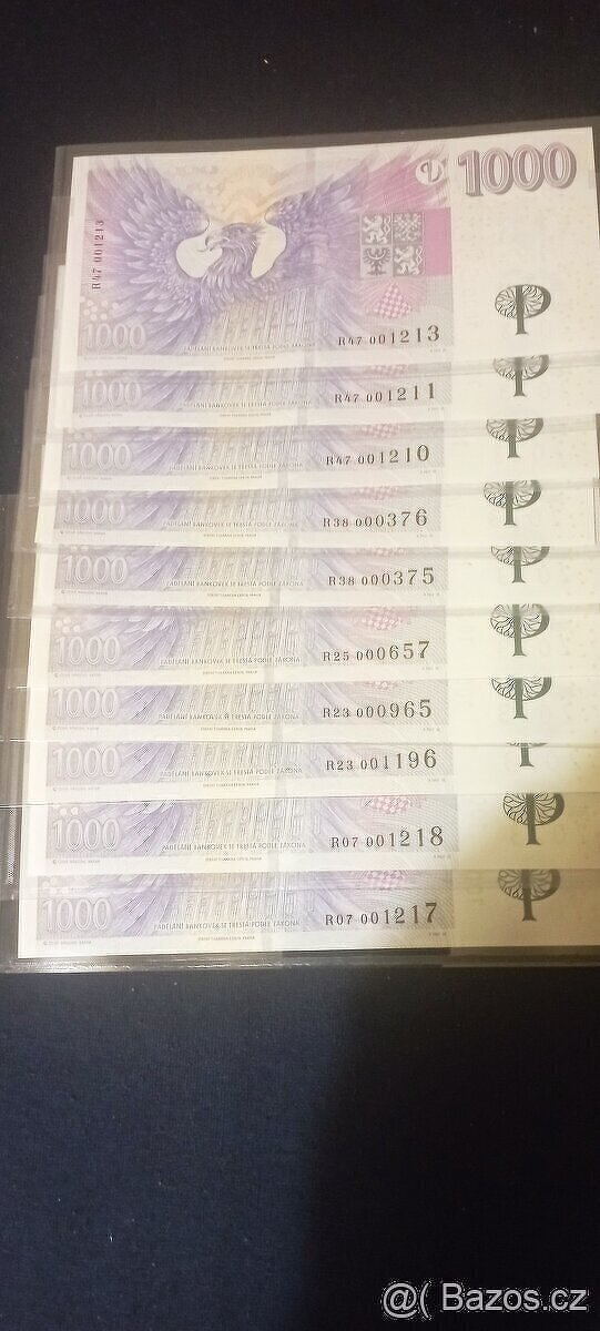 Výroční bankovky 30.let měnové odluky ČNB - 2