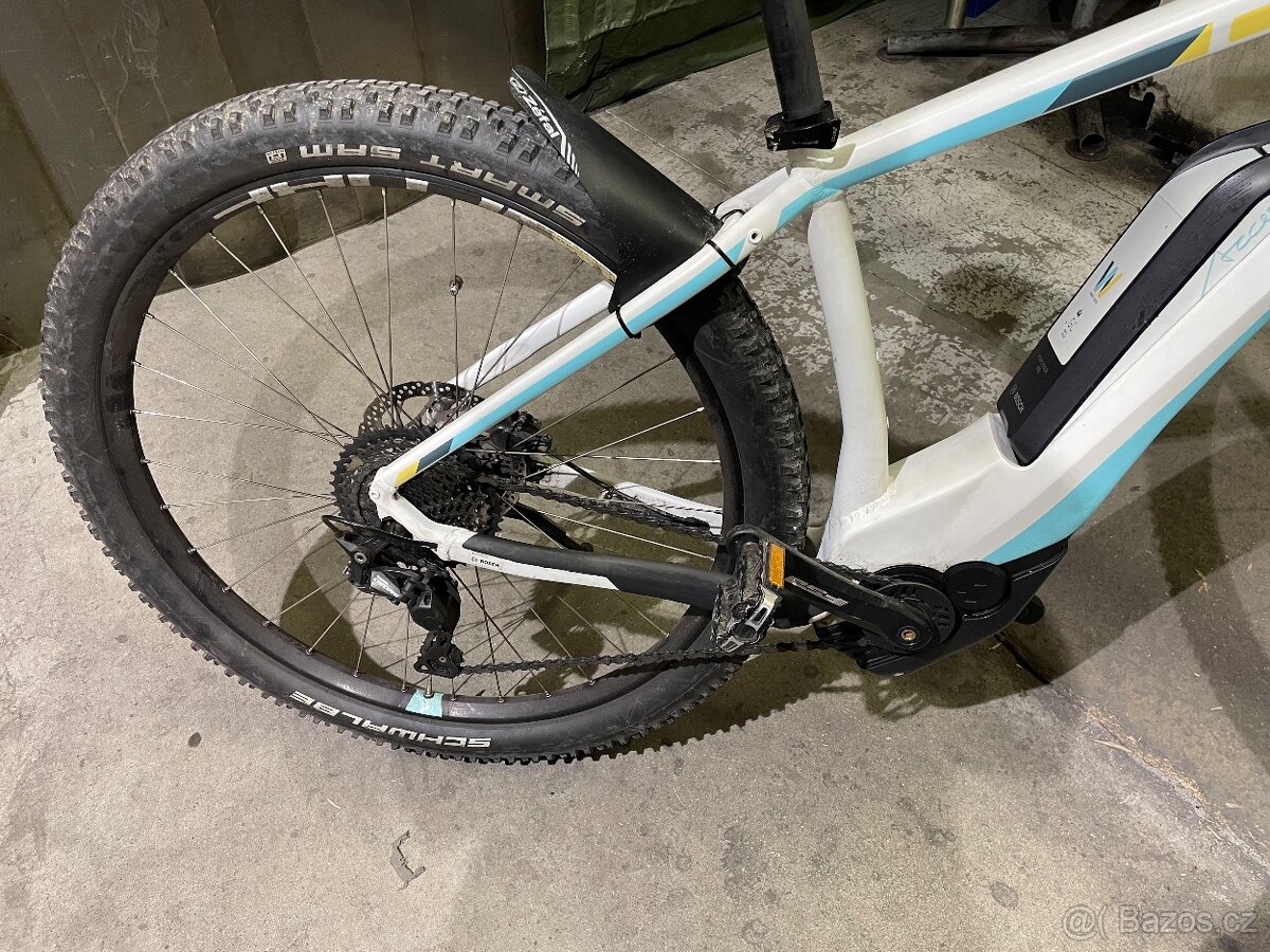 2018 Cube Access Pro 400 Womens Hybrid Bike White/Blue - 2