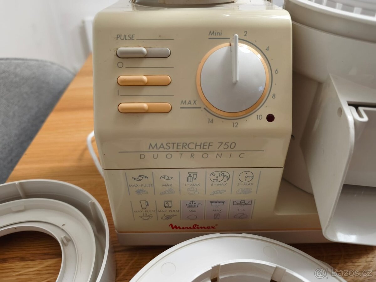 Kuchyňský robot Moulinex Masterchef 750 – kompletní, funkční - 2