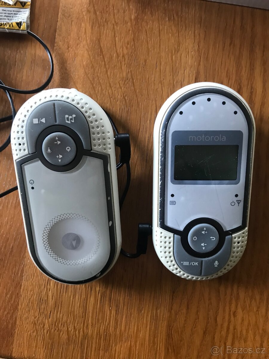chůvičky Motorola MBP16 s monitorem dechu atd. - 2