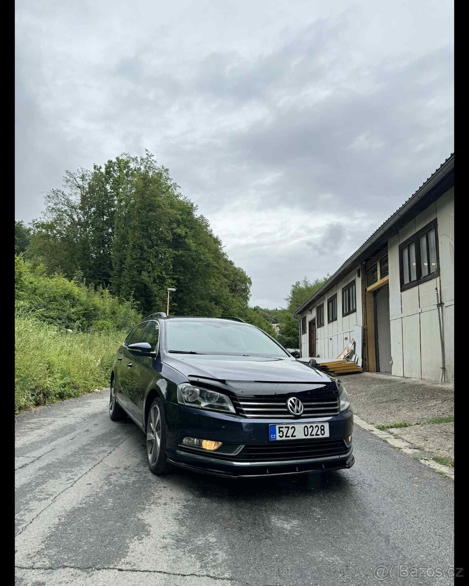 Podspoiler Passat B7 - 2