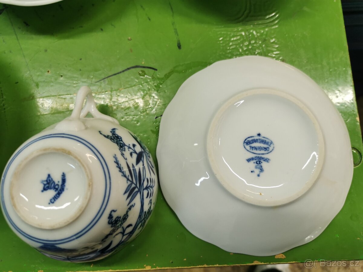 Cibulák Dubí, šálky na kávu. - 2