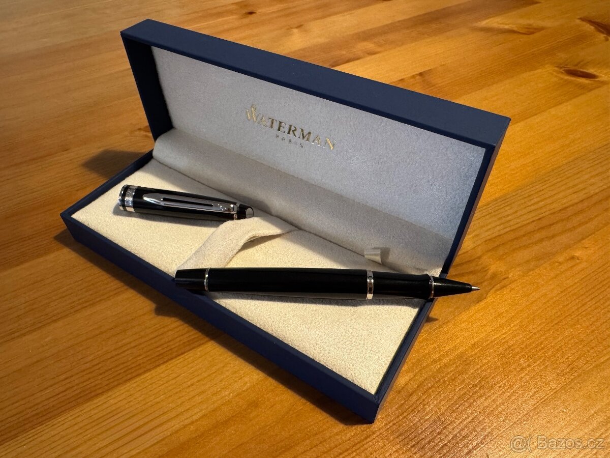 Kuličkové pero Waterman Expert Black CT - 2