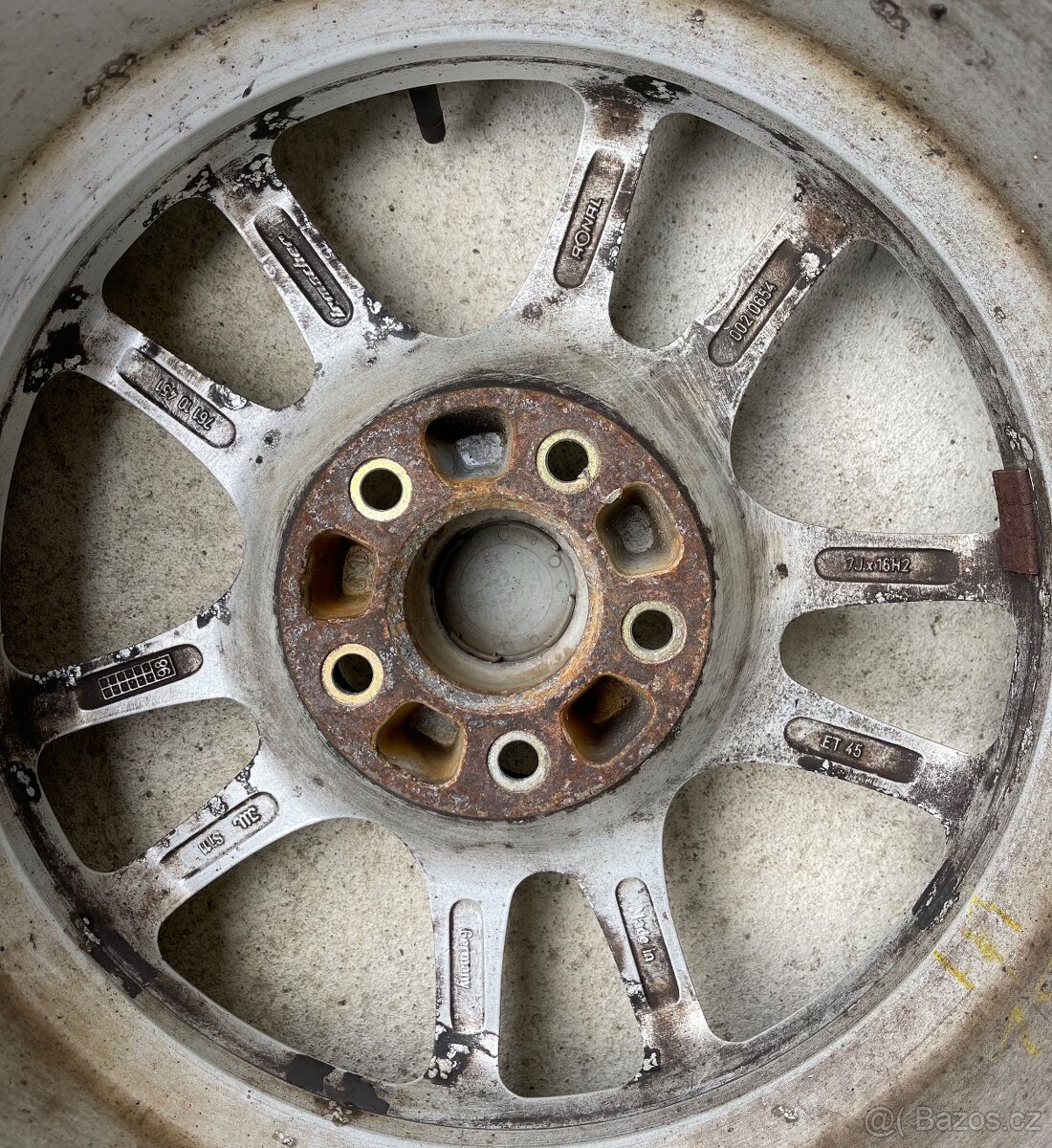 4x originální ALU disky OPEL - 2