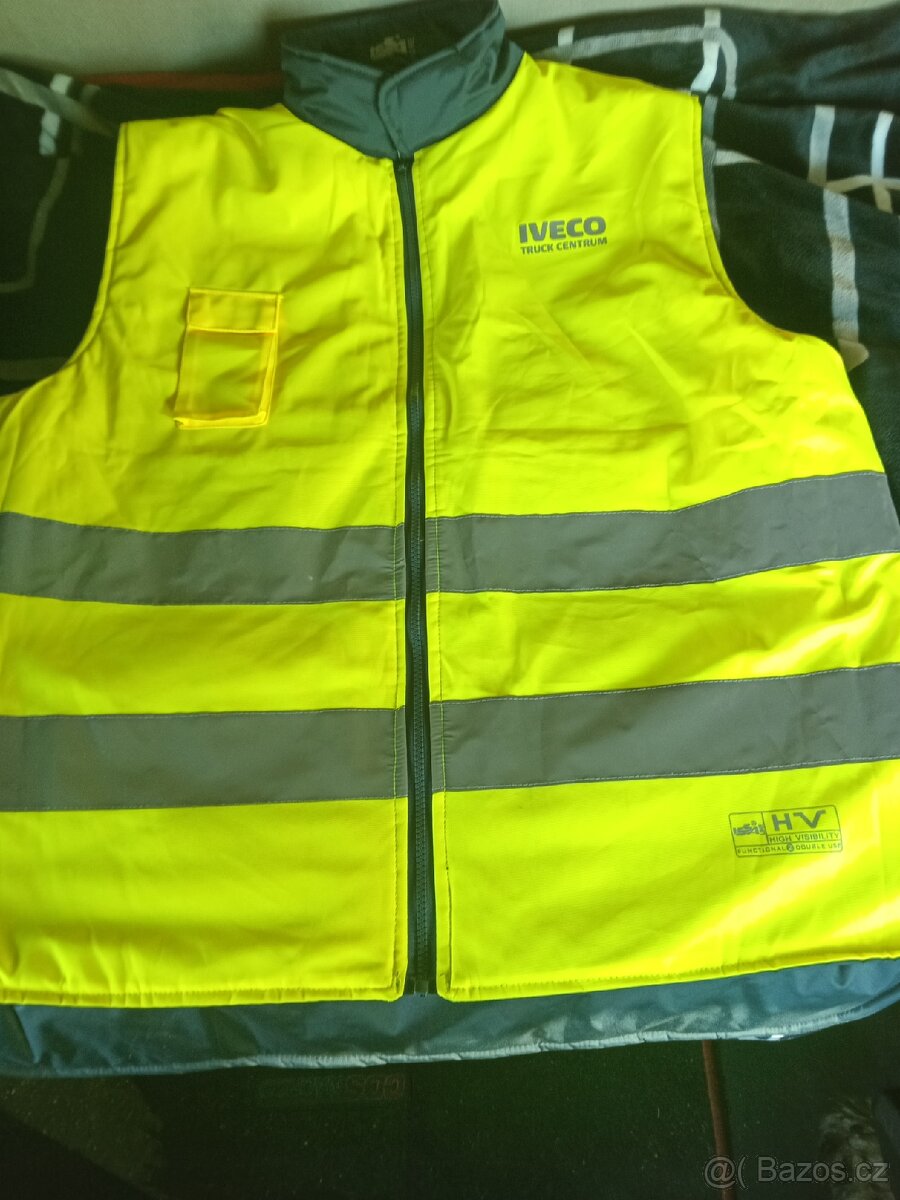 Reflexní prošívaná vesta - 2