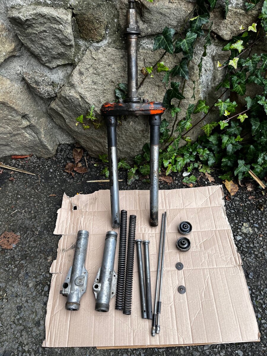 Jawa 90 cross přední vidlice - 2