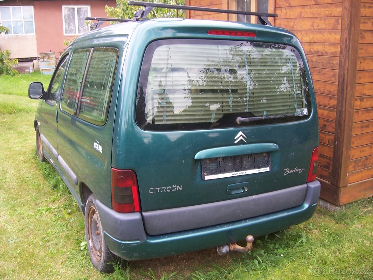 Citroën Berlingo 1,9D r. v. 1999 náhradní díly - 2
