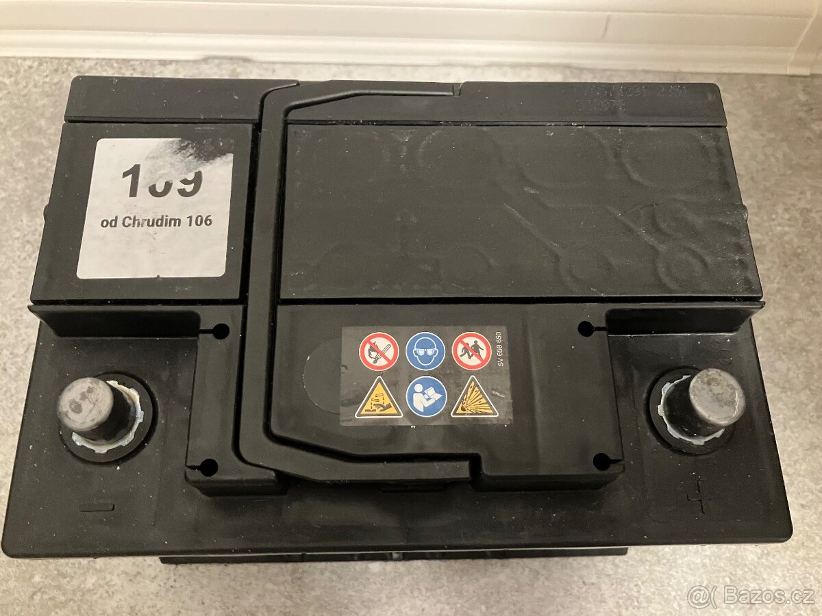 Autobaterie EVODRIVE 12V 62Ah 540A - 2