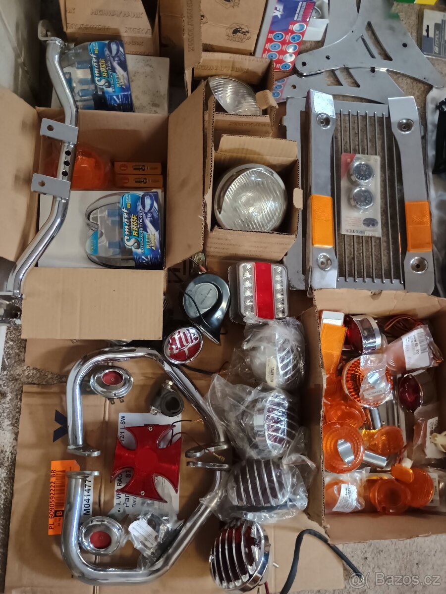 Chopper chrom doplnky - 2