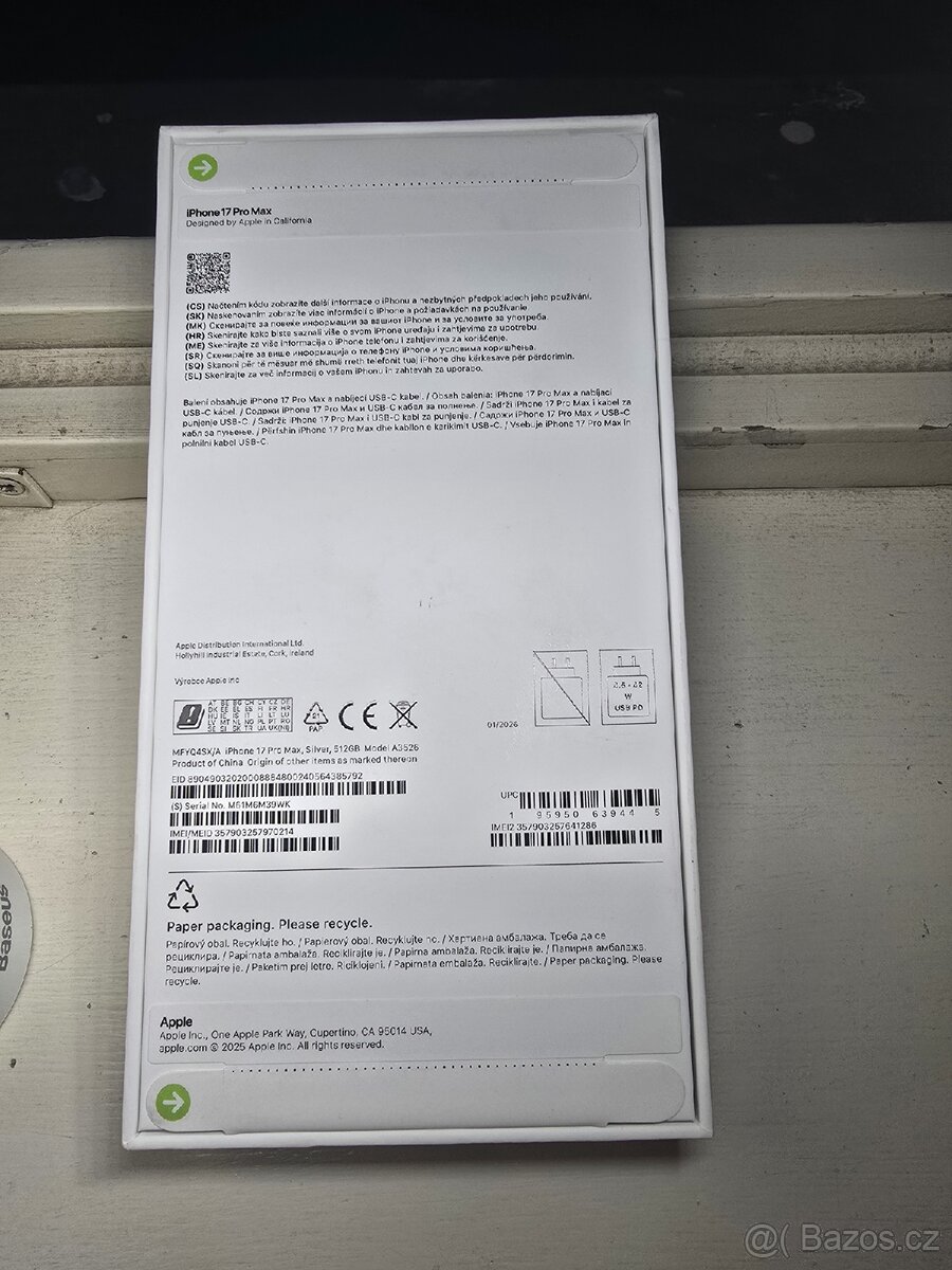 Iphone 17 pro max 512GB Silver - 2