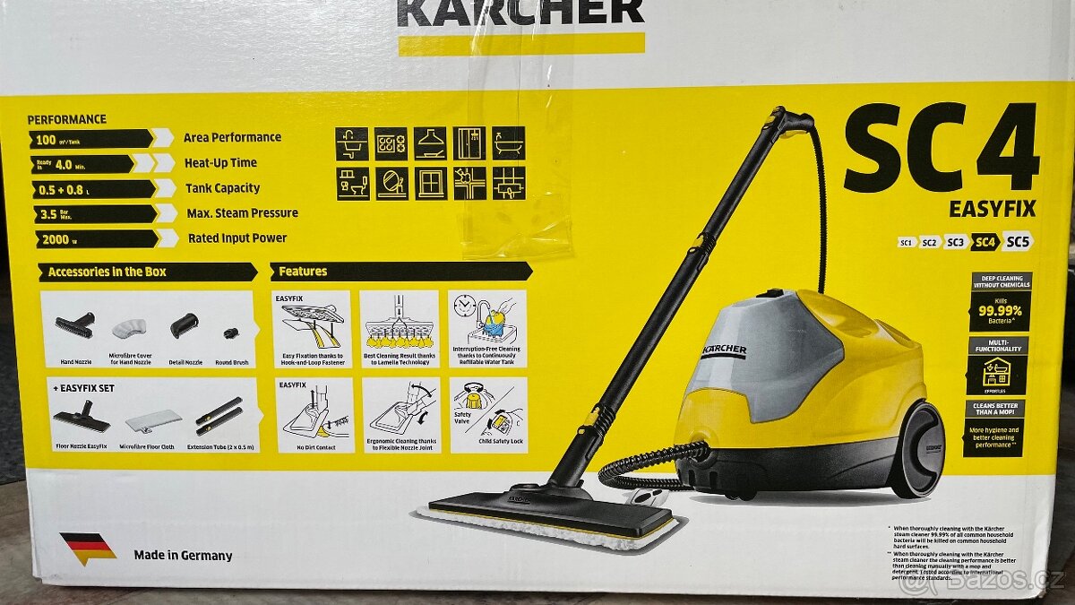 Parní čistič Kärcher - 2